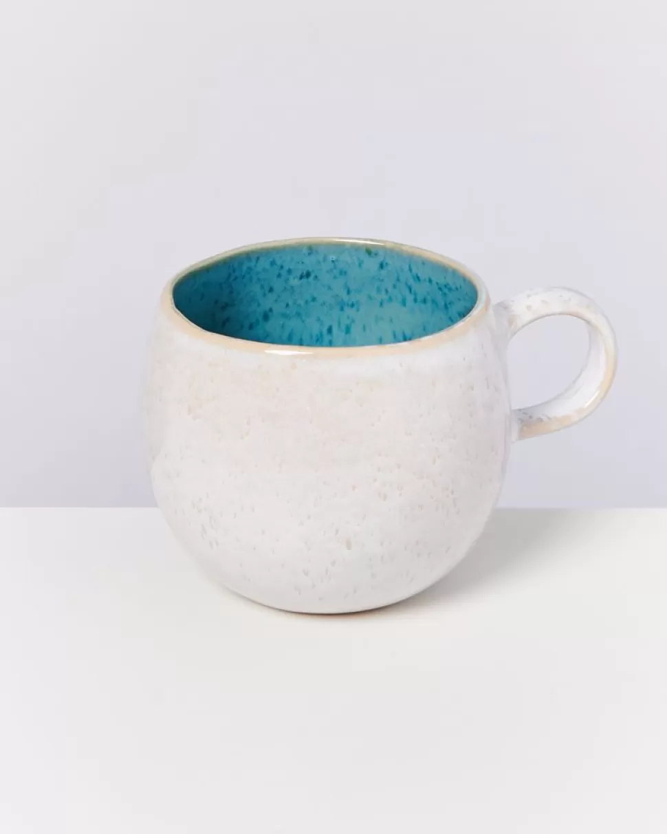 Motel a Miio Areia 4Er Set Tasse Gros Aqua | 4 Teilige Sets