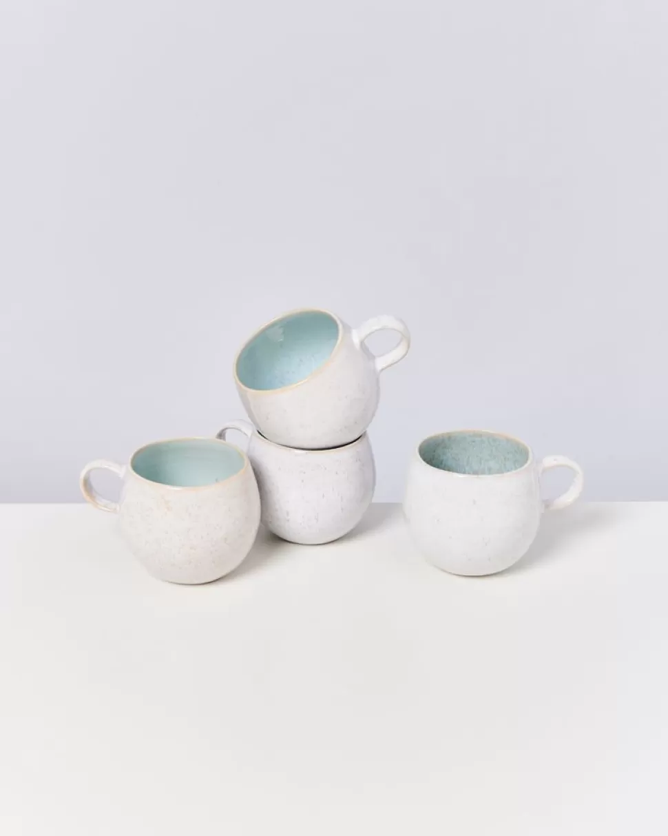 Motel a Miio Areia 4Er Set Tasse Gros Azur | Tassen & Becher Sets