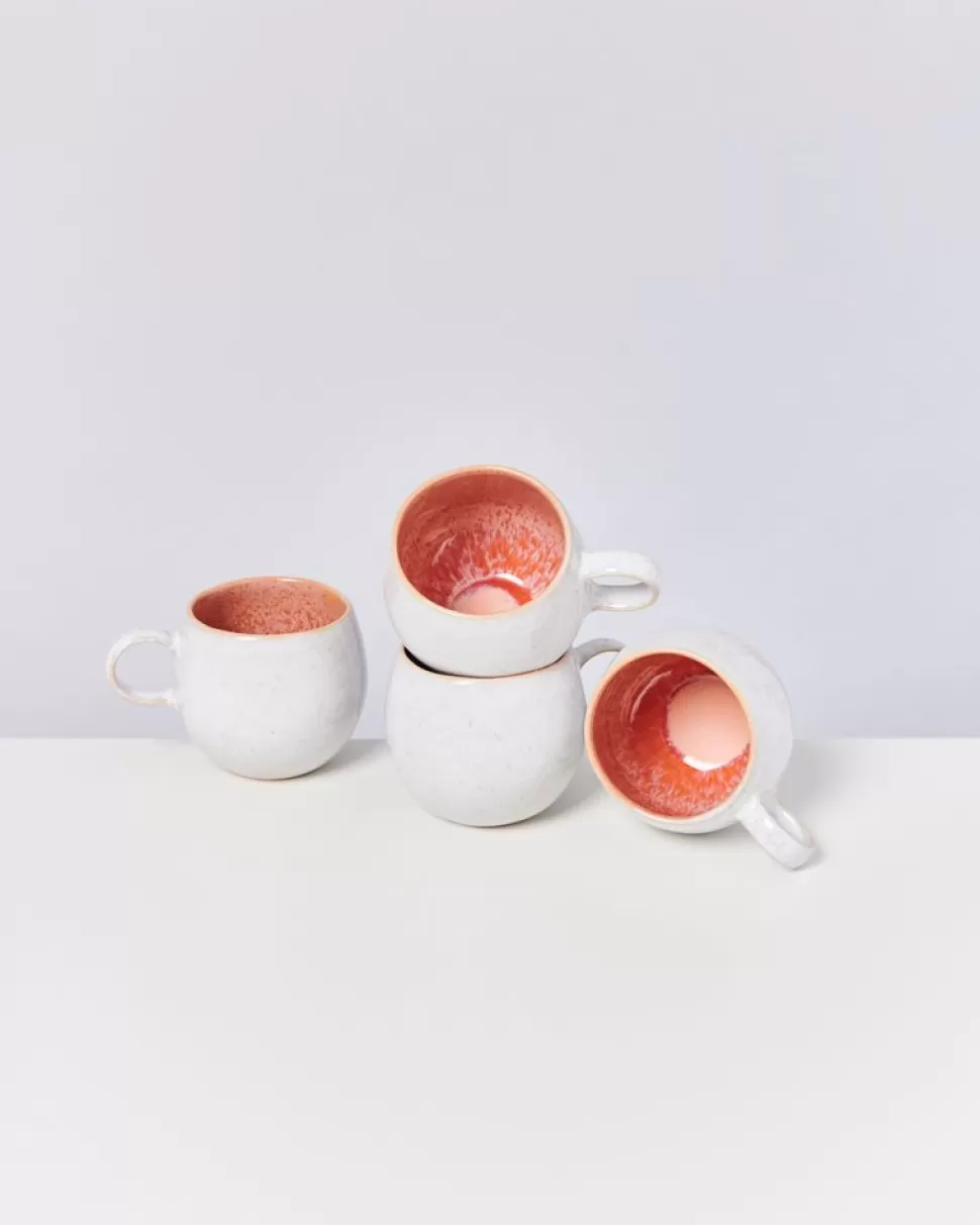 Motel a Miio Areia 4Er Set Tasse Gros Pink | 4 Teilige Sets