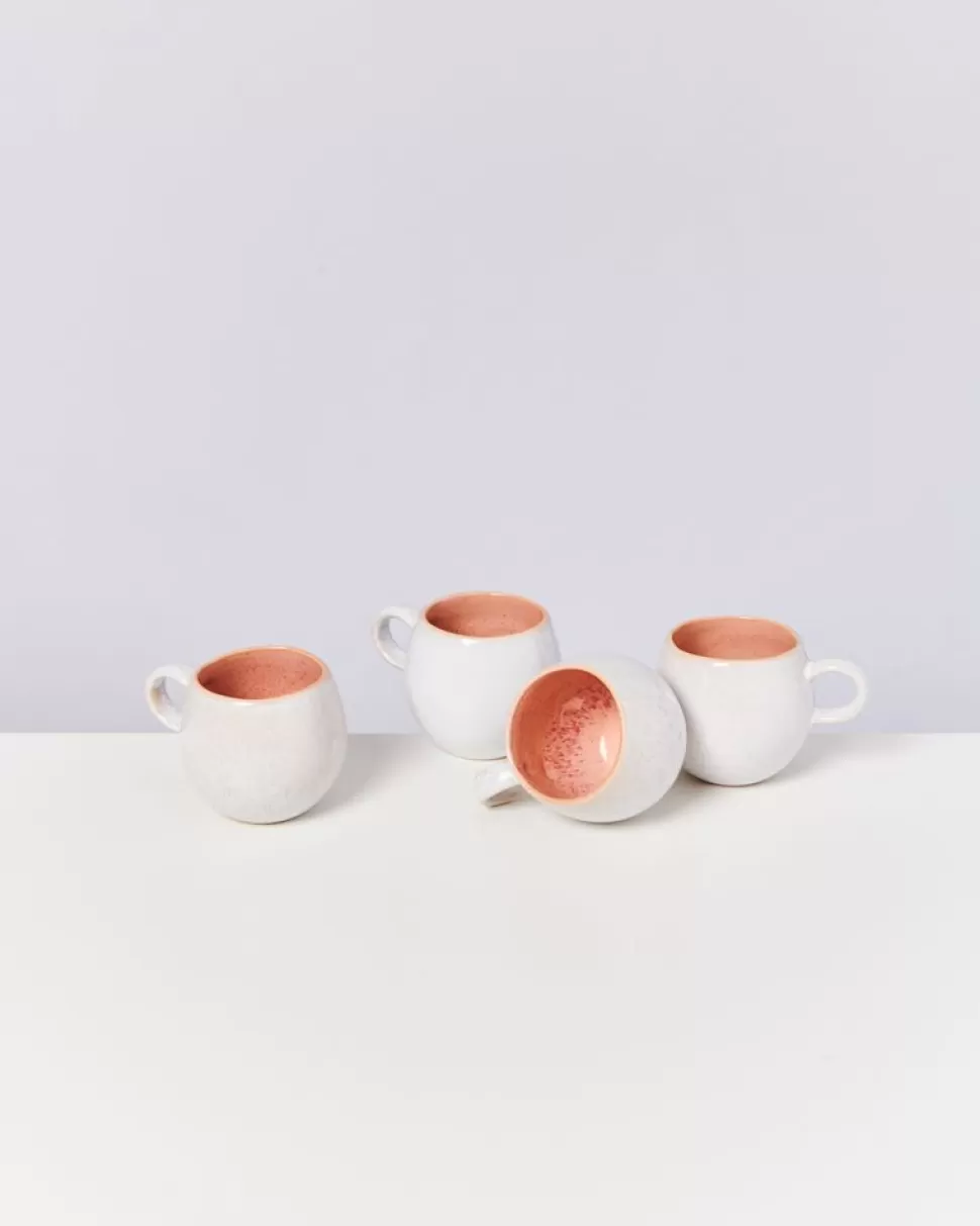 Motel a Miio Areia 4Er Set Tasse Klein Pink | 4 Teilige Sets