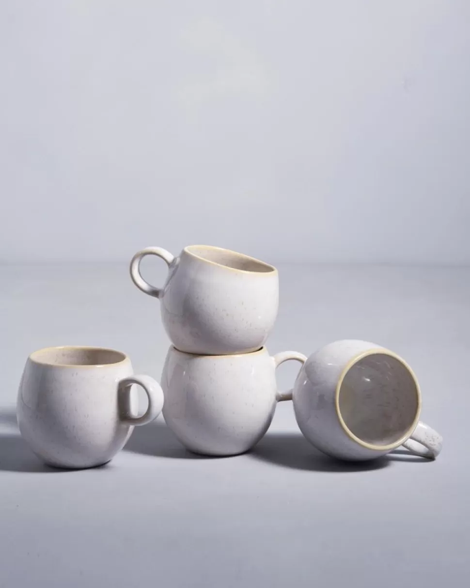 Motel a Miio Areia 4Er Set Tasse Klein Sand | Tassen & Becher Sets