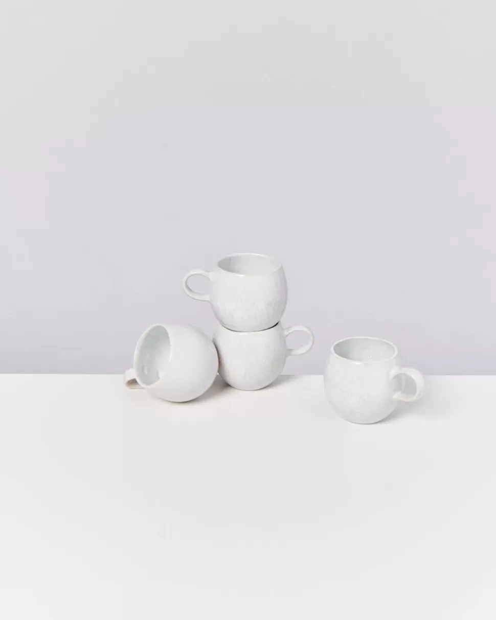 Motel a Miio Areia 4Er Set Tasse Klein Weis | 4 Teilige Sets