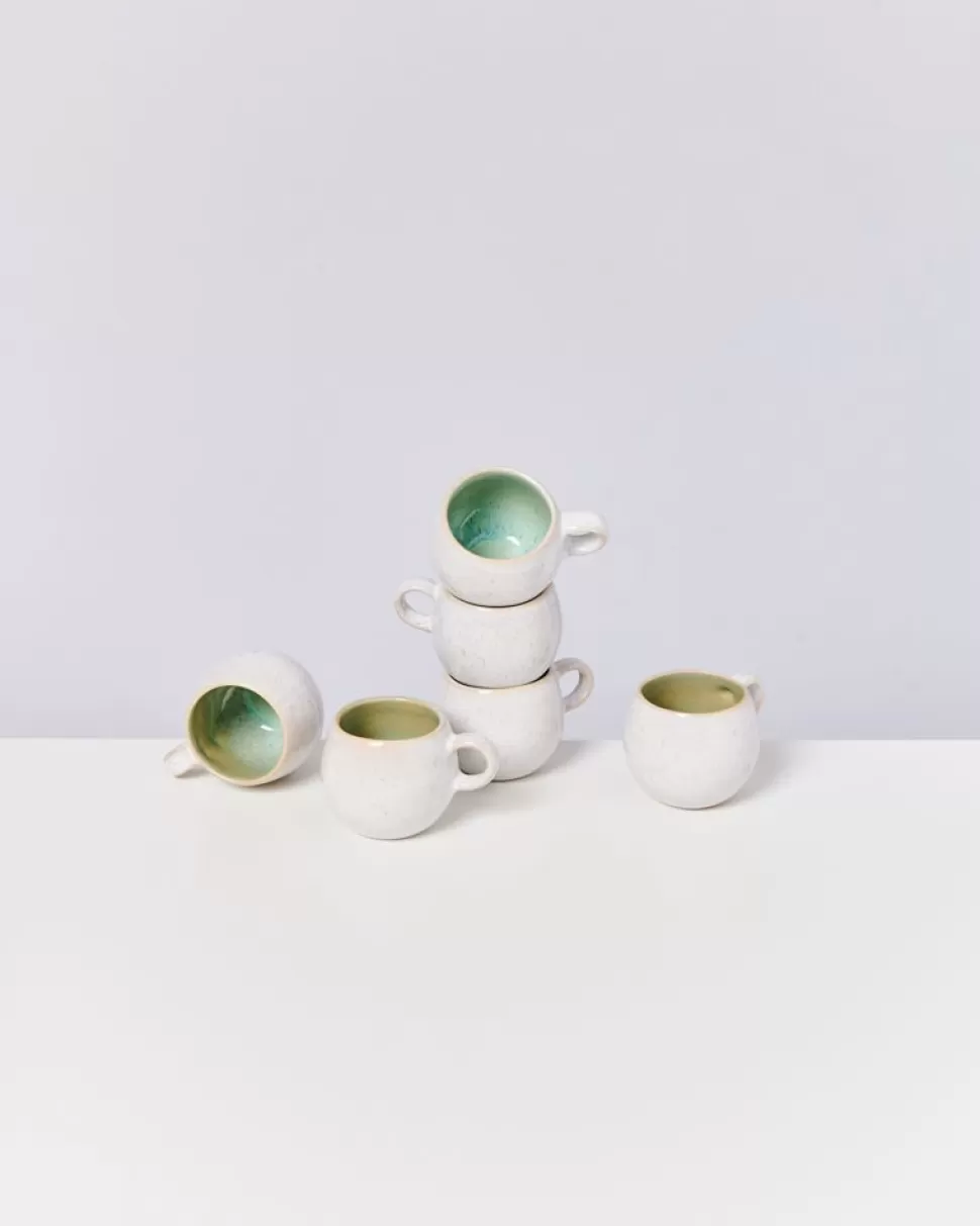 Motel a Miio Areia 6Er Set Espressotasse Mint | Tassen & Becher Sets