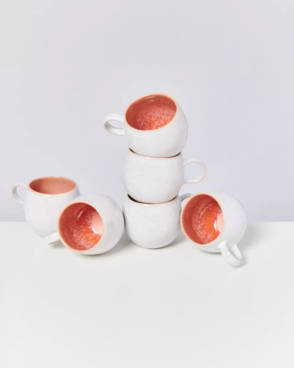 Motel a Miio Areia 6Er Set Tasse Gros Pink | 6 Teilige Sets