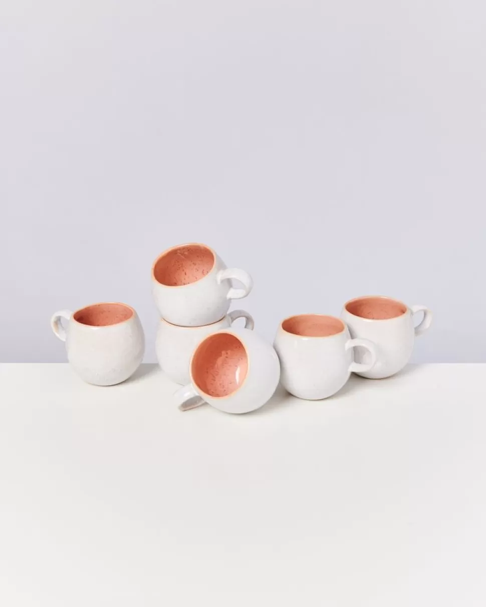 Motel a Miio Areia 6Er Set Tasse Klein Pink | Tassen & Becher Sets