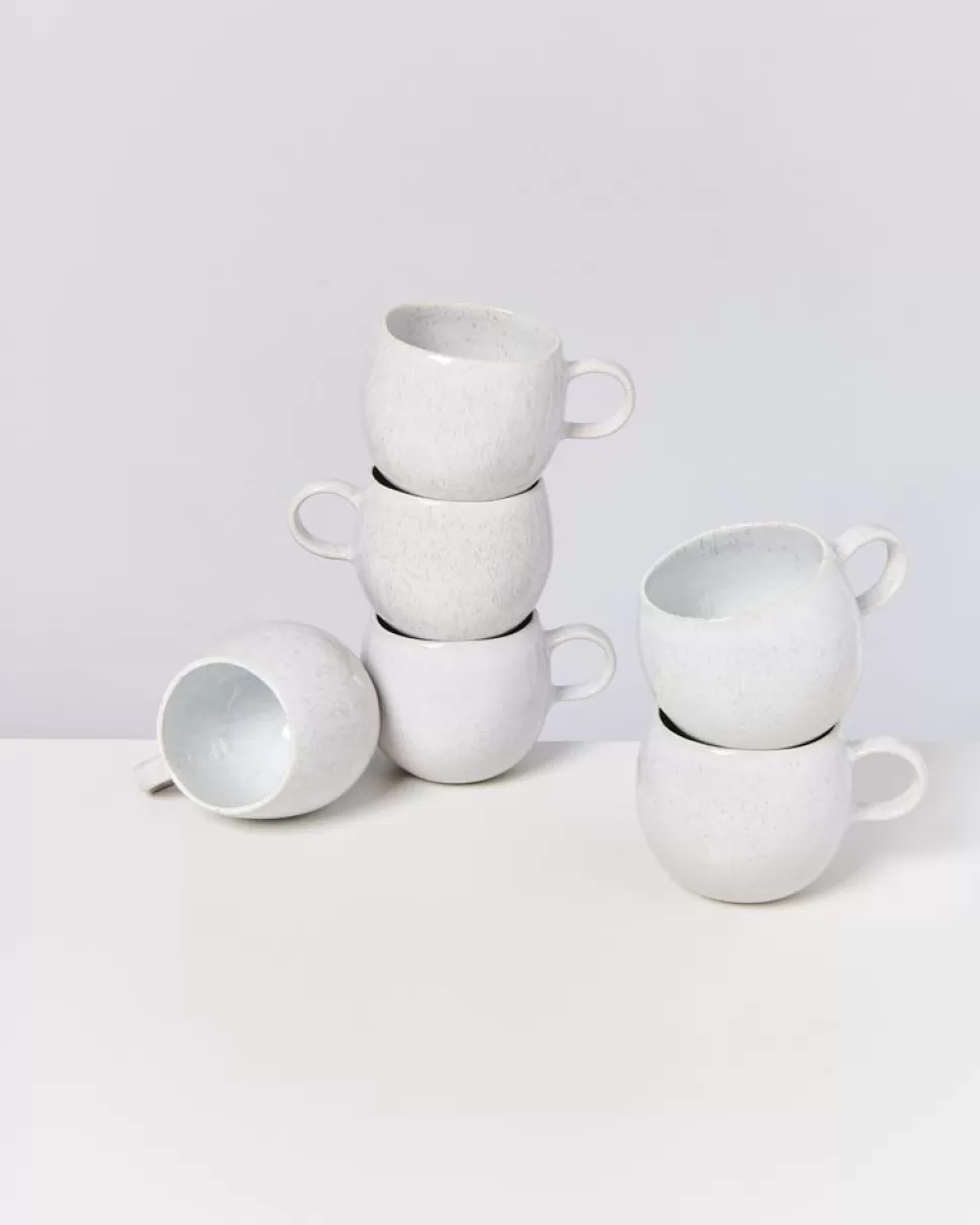 Motel a Miio Areia 6Er Set Tasse Klein Weis | 6 Teilige Sets