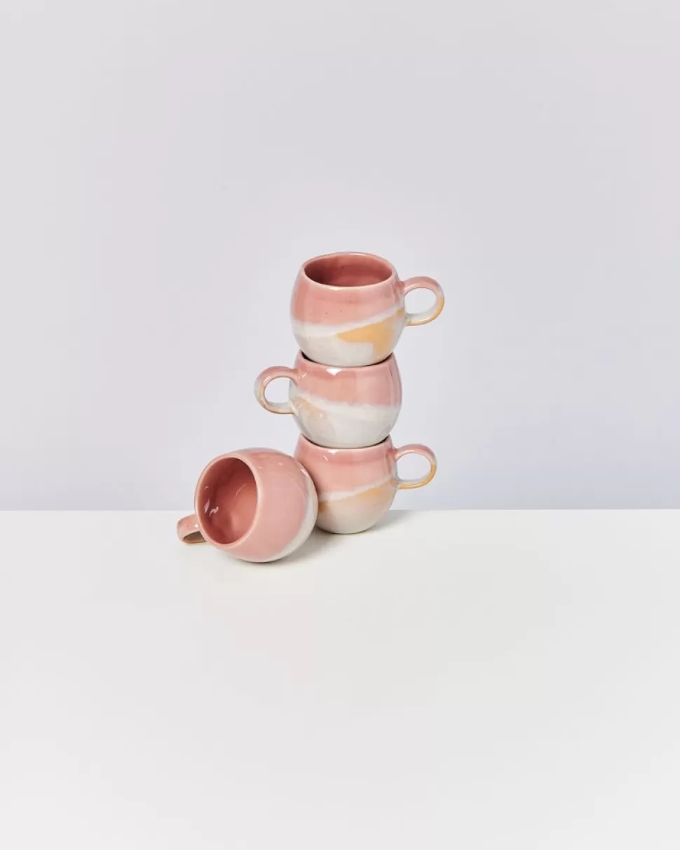 Motel a Miio Bica 4Er Set Tasse Klein Pink Cream | Tassen & Becher