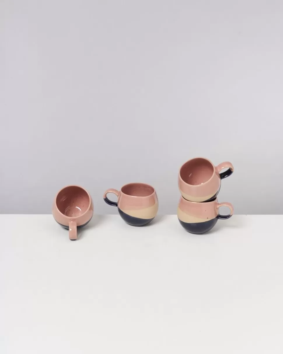 Motel a Miio Bica Tasse Klein Pink Navy Cream | Kleine Tassen