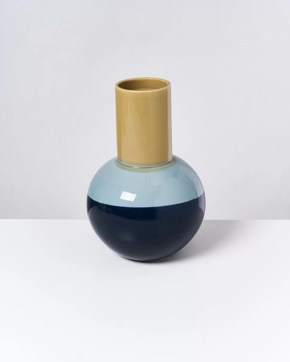 Motel a Miio Bola Vase L Grun Mint Navy | Bola L