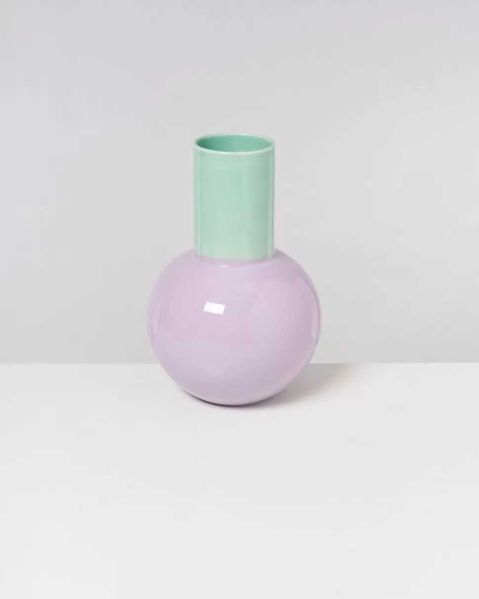 Motel a Miio Bola Vase L Pastell Mint Lila | Bola L