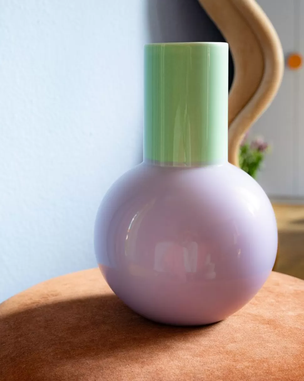 Motel a Miio Bola Vase L Pastell Mint Lila | Bola L