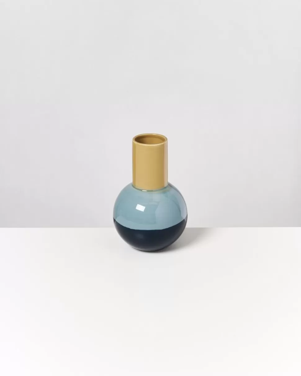 Motel a Miio Bola Vase M Grun Mint Navy | Bola M