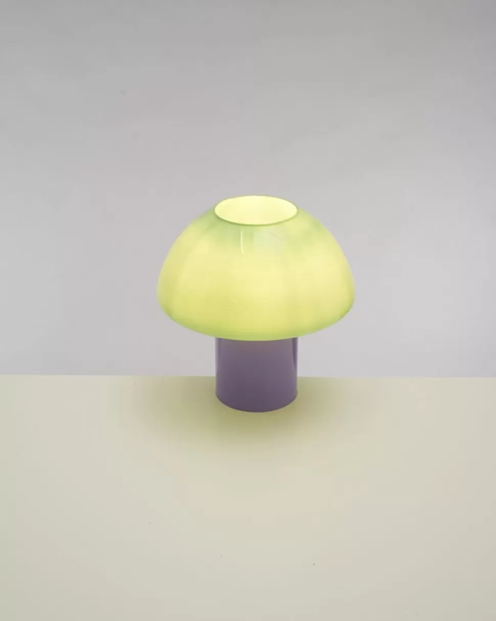 Motel a Miio Cogumelo Glaslampe Mint Lila | Lampen