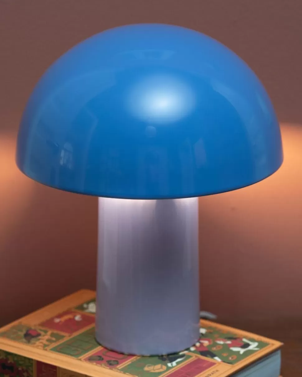 Motel a Miio Cogumelo Keramiklampe Cornflower Lila | Lampen