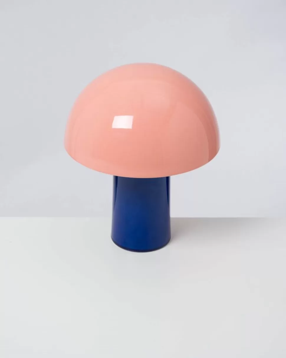 Motel a Miio Cogumelo Keramiklampe Rosa Blau | Lampen