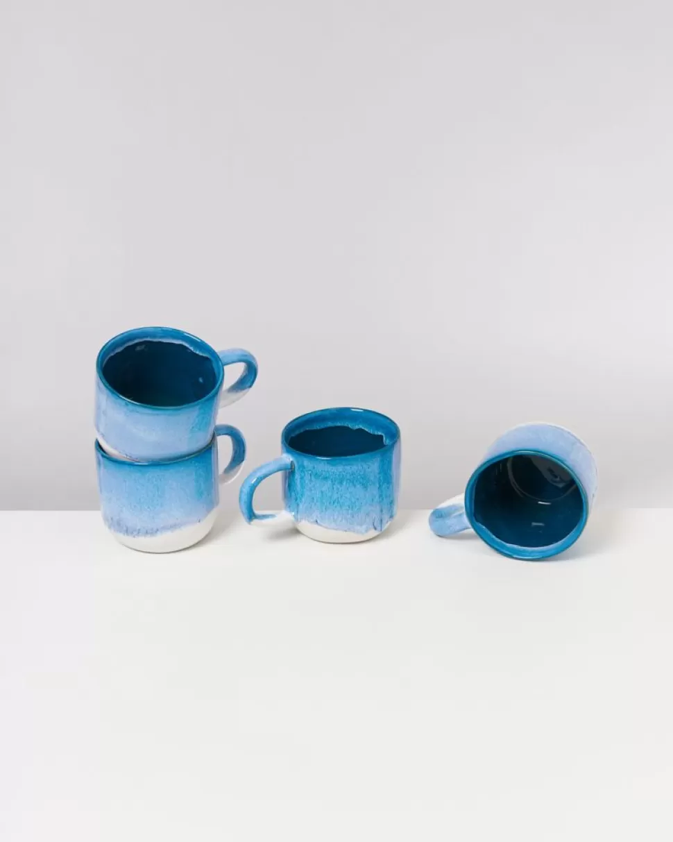 Motel a Miio Coimbra 4Er Set Teetasse Turkis | Tassen & Becher