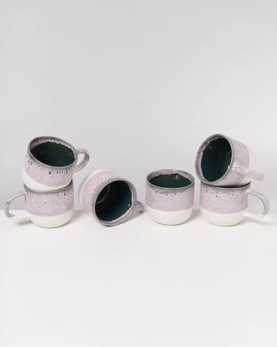 Motel a Miio Coimbra 6Er Set Teetasse Rosa Grun | Tassen & Becher Sets