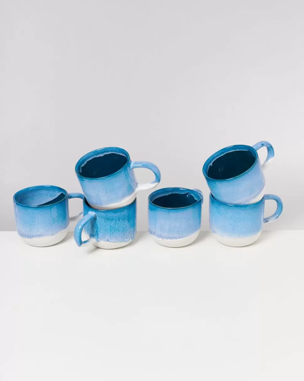 Motel a Miio Coimbra 6Er Set Teetasse Turkis | Tassen & Becher