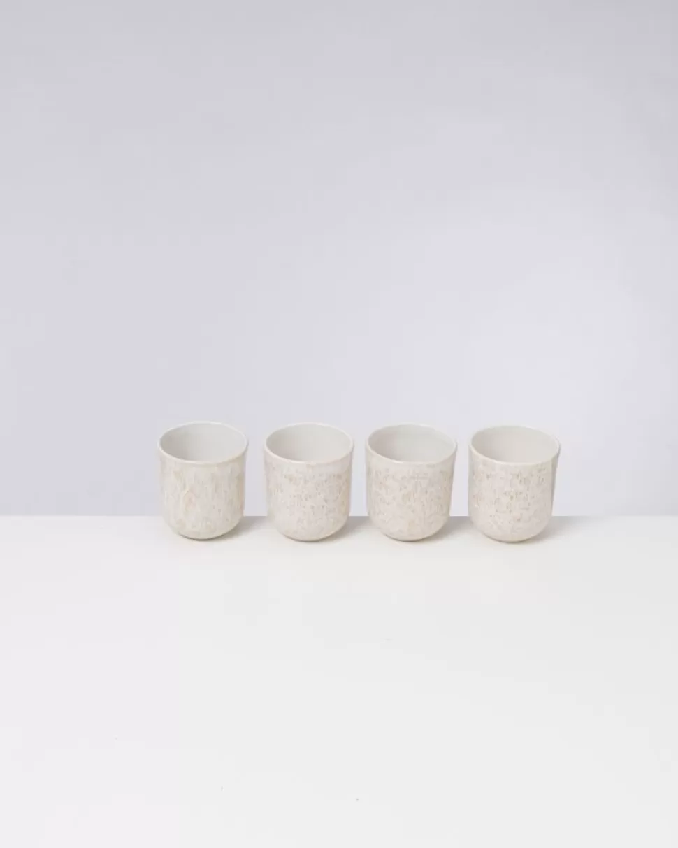 Motel a Miio Copa Alto 4Er Set Becher Klein Sand | Tassen & Becher Sets