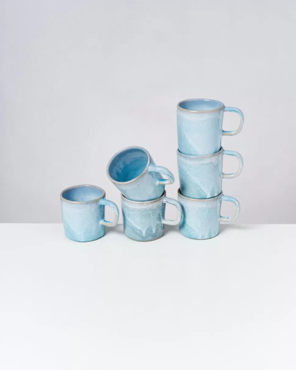 Motel a Miio Cordoama 6Er Set Tasse Gros Aqua | Tassen & Becher Sets