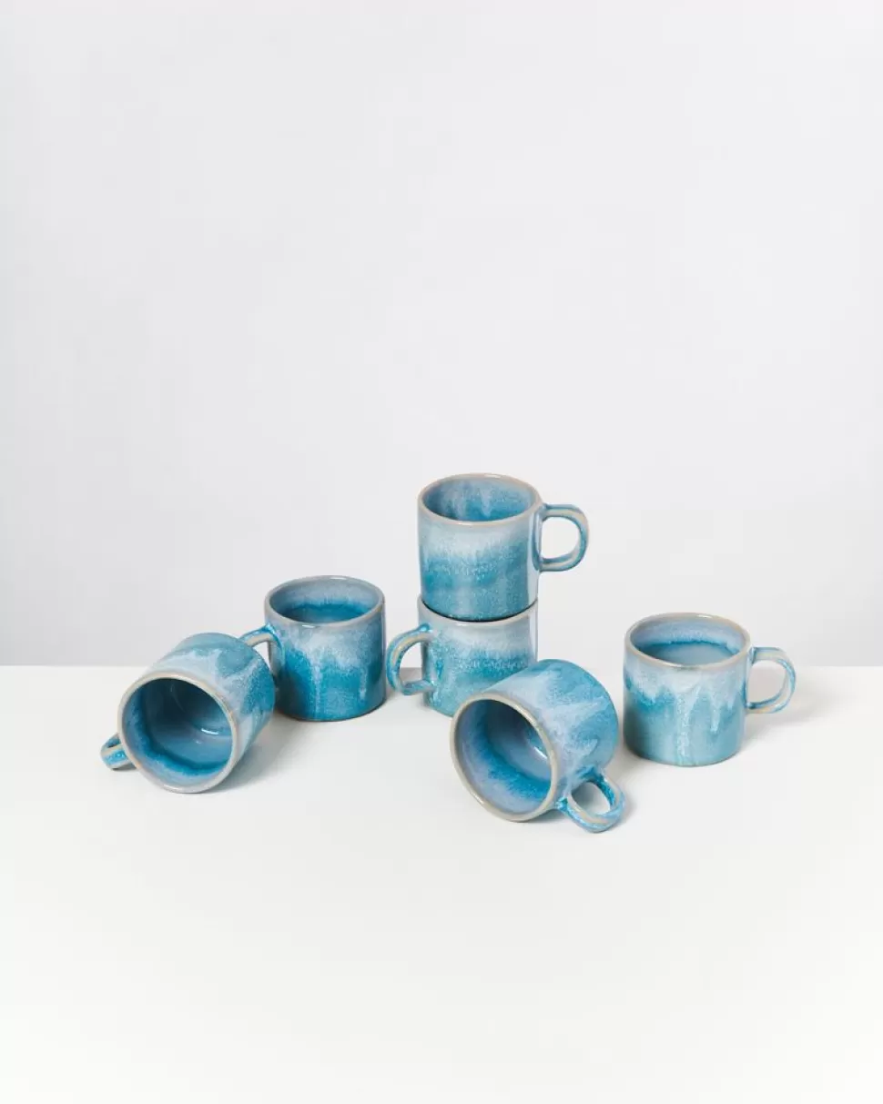 Motel a Miio Cordoama 6Er Set Tasse Klein Aqua | Tassen & Becher Sets