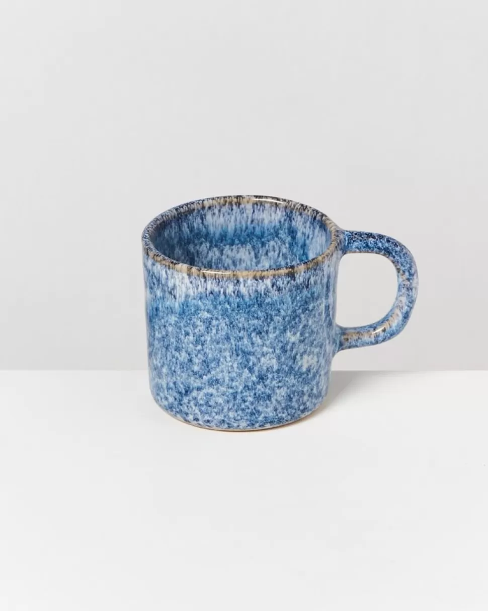 Motel a Miio Cordoama 6Er Set Tasse Klein Blau Gesprenkelt | 6 Teilige Sets