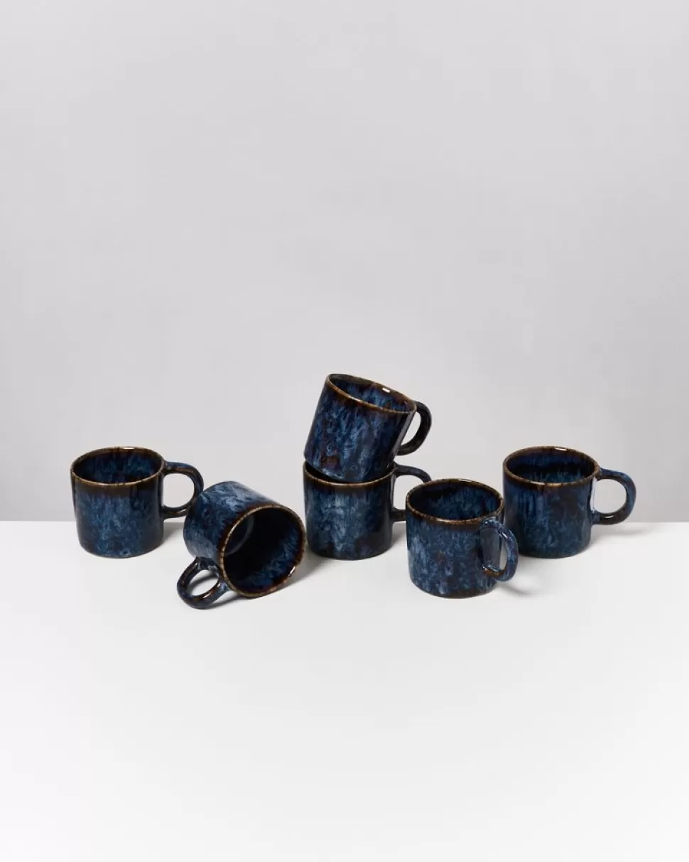 Motel a Miio Cordoama 6Er Set Tasse Klein Dunkelblau | Tassen & Becher Sets