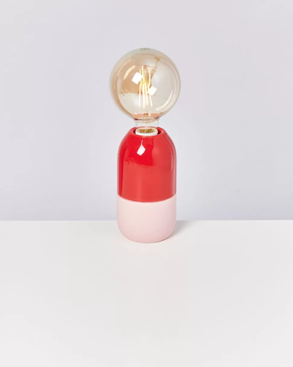 Motel a Miio Farol Lampe Rot Rose | Lampen