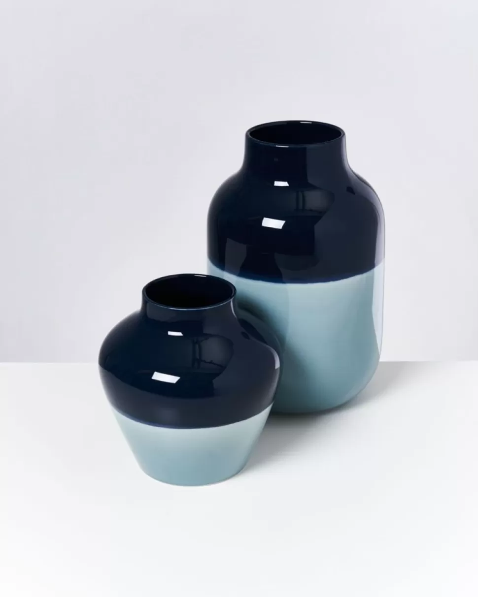 Motel a Miio Madalin Vase Navy Hellblau | Madalin