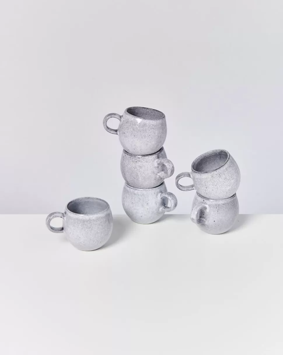 Motel a Miio Mae 6Er Set Tasse Klein Grau | Tassen & Becher