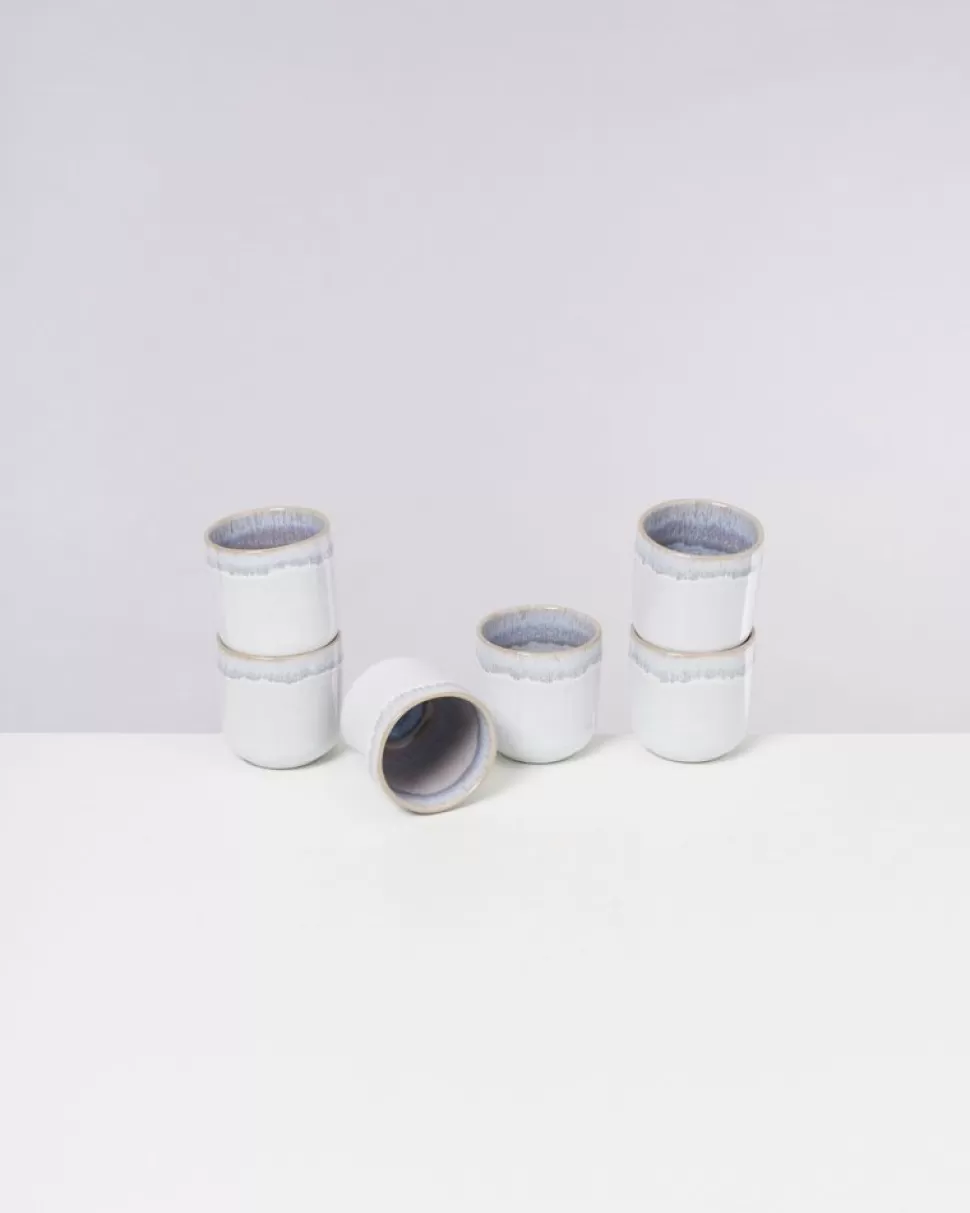 Motel a Miio Melides 6Er Set Becher Klein Stoneblue | Tassen & Becher Sets