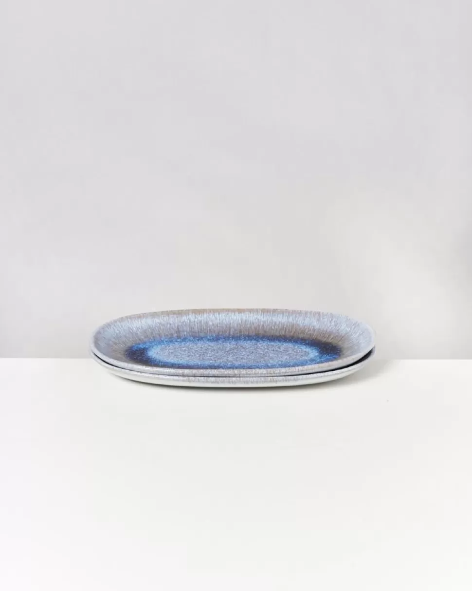 Motel a Miio Melides Servierplatte L Stoneblue | Servierplatten