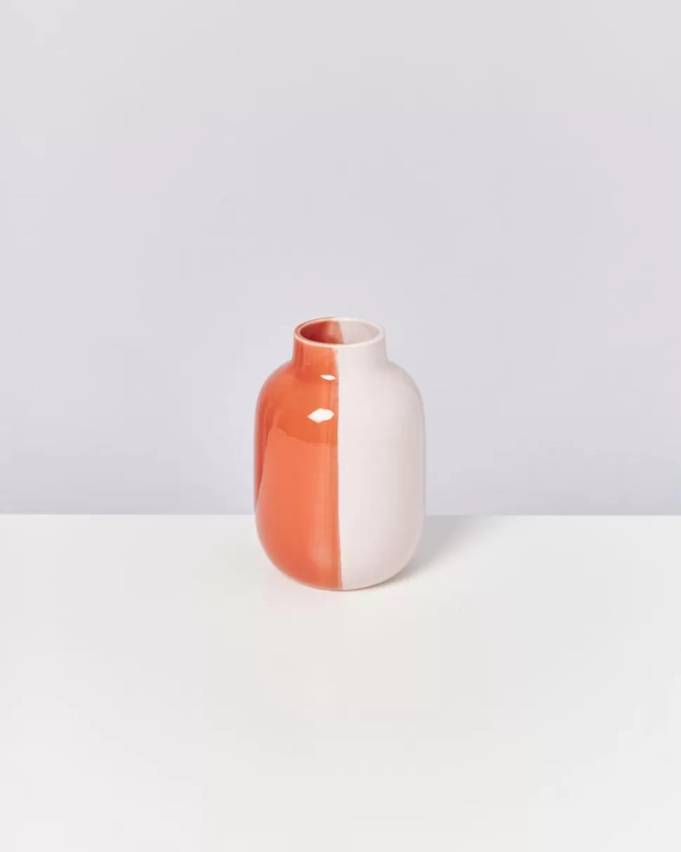 Motel a Miio Nuno Vase M Half Coral Rose | Nuno M